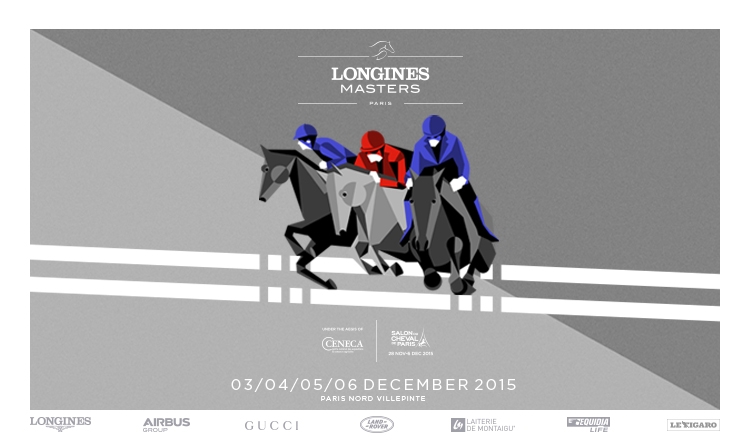 Affiche Longines Masters de Paris 2015