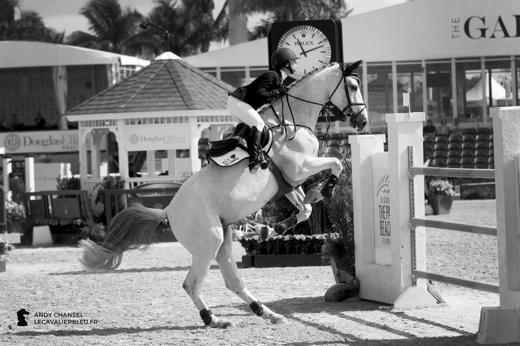 Georgina Bloomberg (USA) et Crown 5