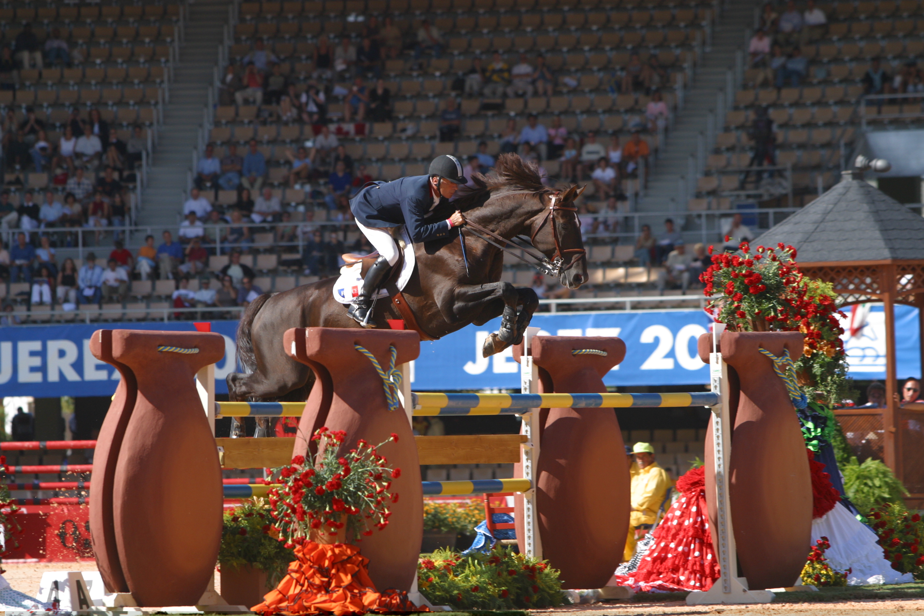 Gilles Bertran de Balanda Balanda Equestrian Academy Le cavalier bleu